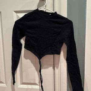 new. worn once long sleeve baby tee